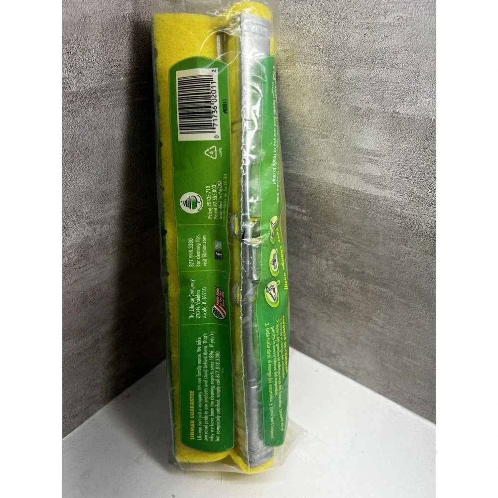 Libman 2011 Nitty Gritty Roller Mop Refill New